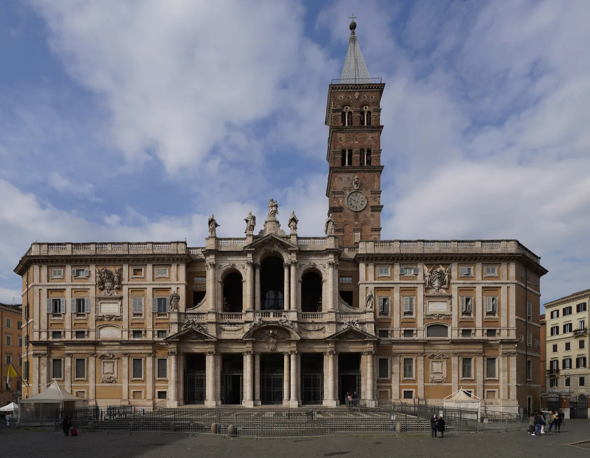Basilica of Santa Maria Maggiore in Rome - A vast basilica with a Baroque exterior hiding one of the best-preserved...