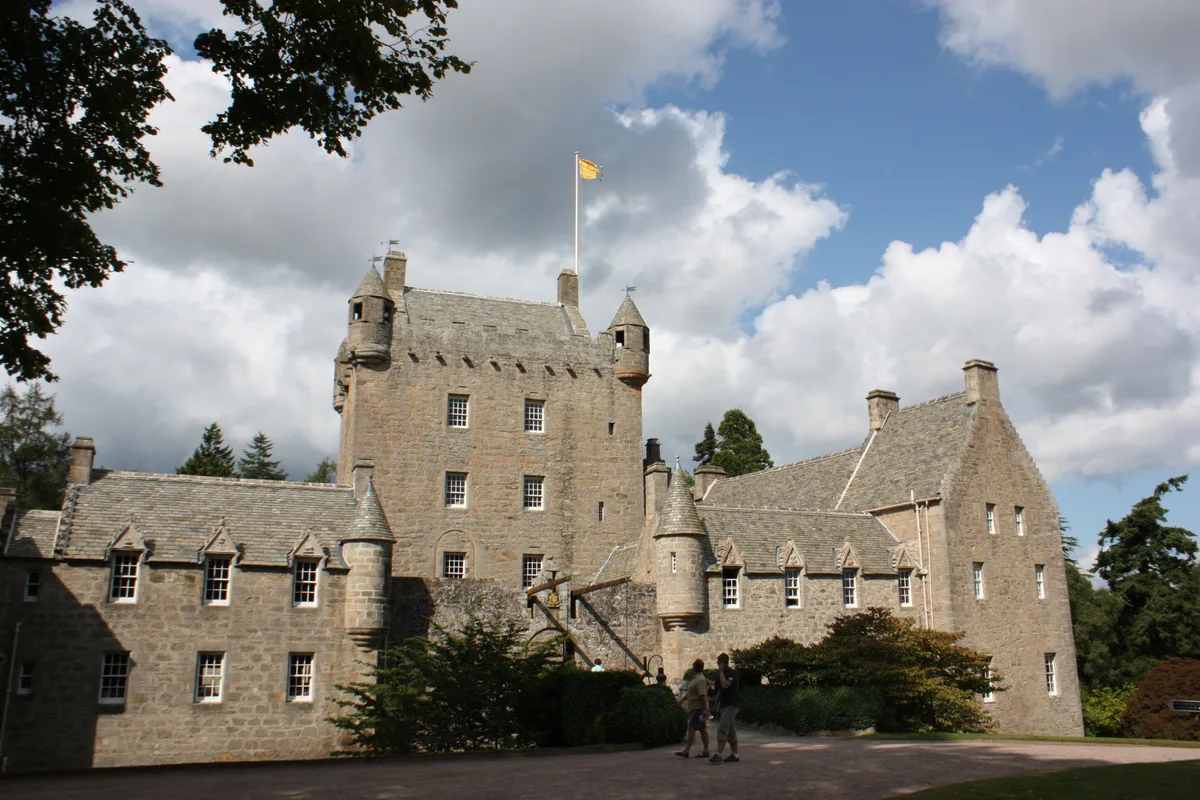 Cawdor Castle, a 15th-century tower in the Highlands