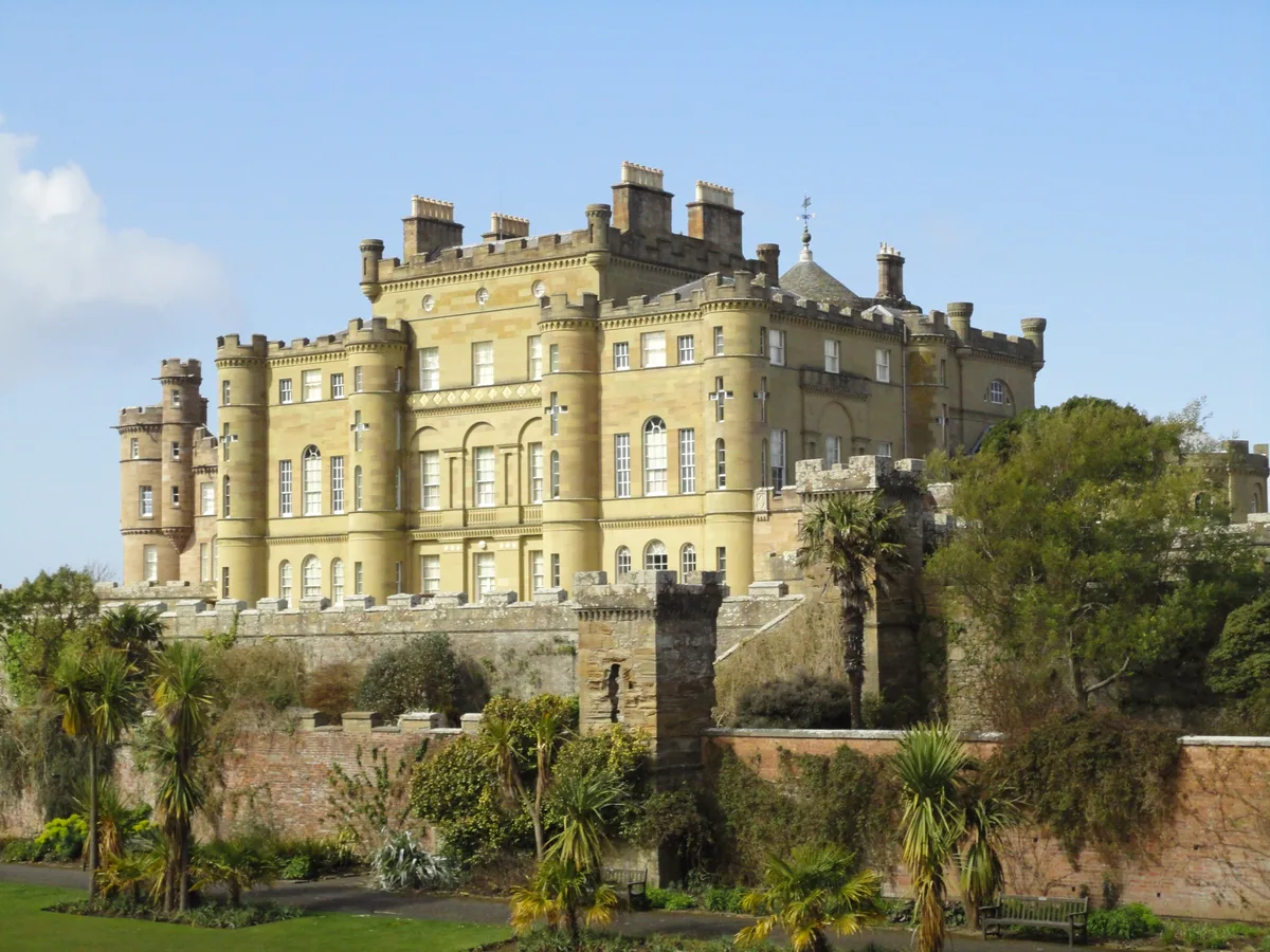 Culzean Castle on its clifftop above the Firth of Clyde