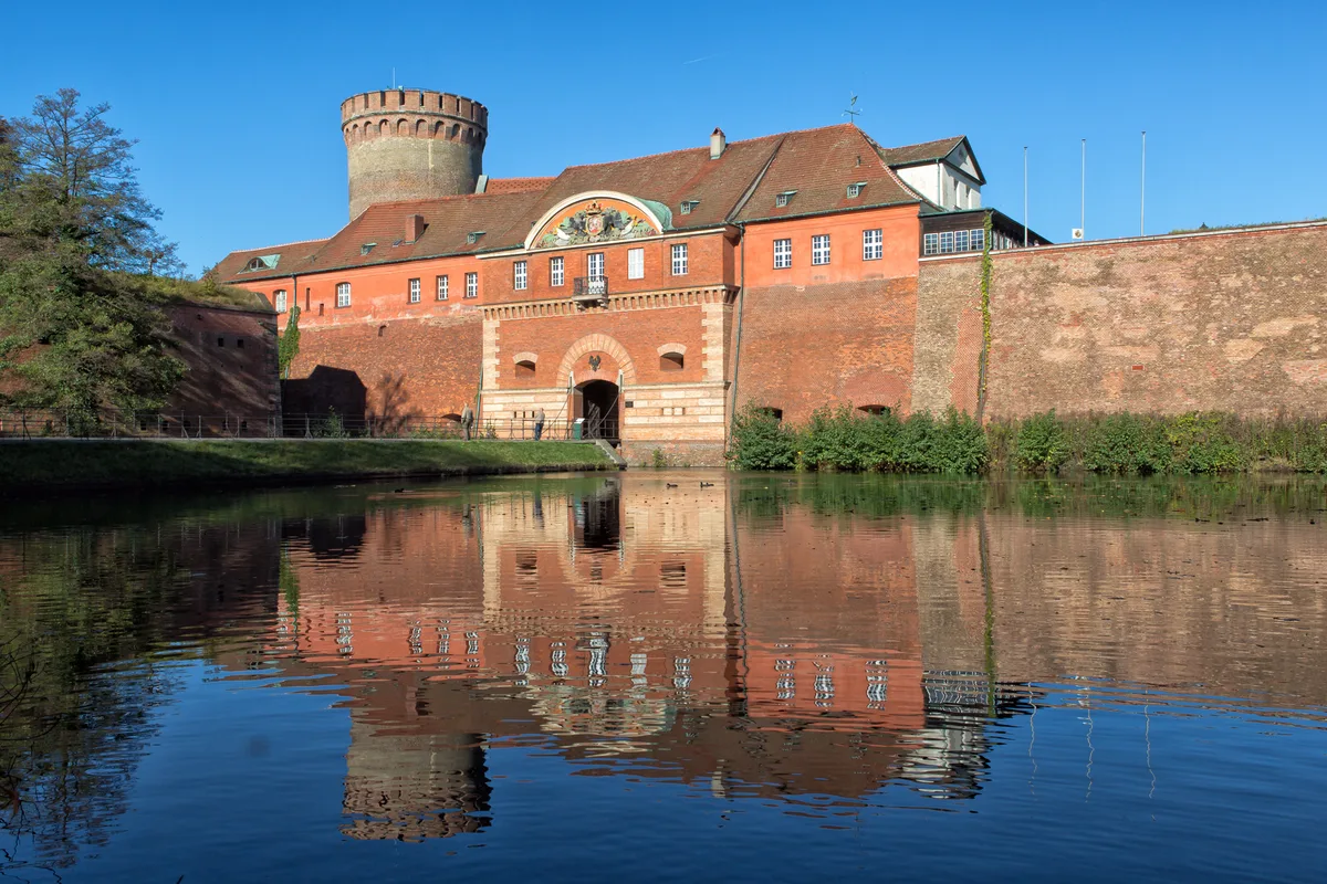 Spandau Citadel in Berlin - A red-brick Renaissance fortress standing on an island where the Havel meets the Spree...