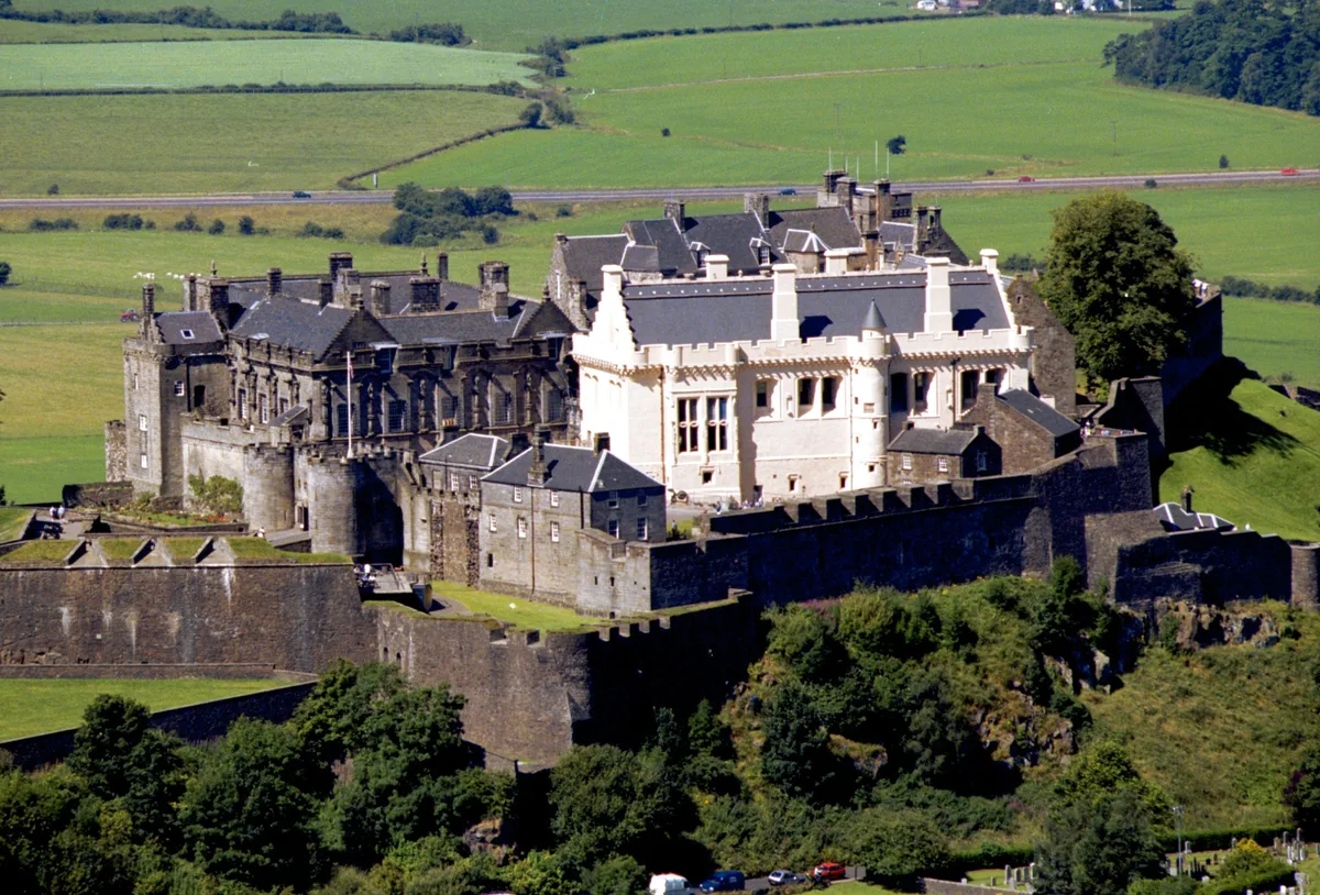 Stirling Castle viewed from above