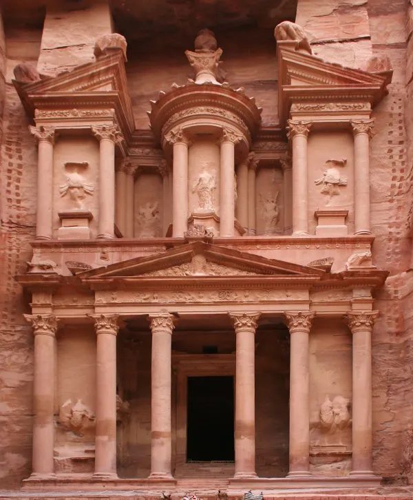 Al-Khazneh (The Treasury) in Petra