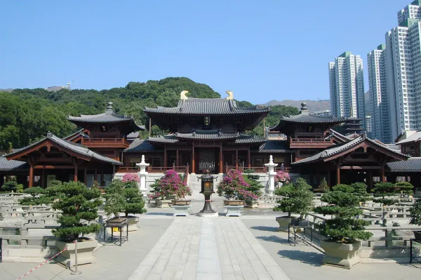 Chi Lin Nunnery in Hong Kong