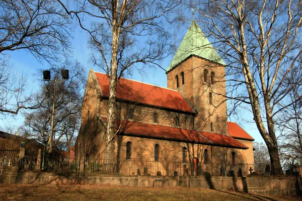 Old Aker Church (Gamle Aker kirke) in Oslo