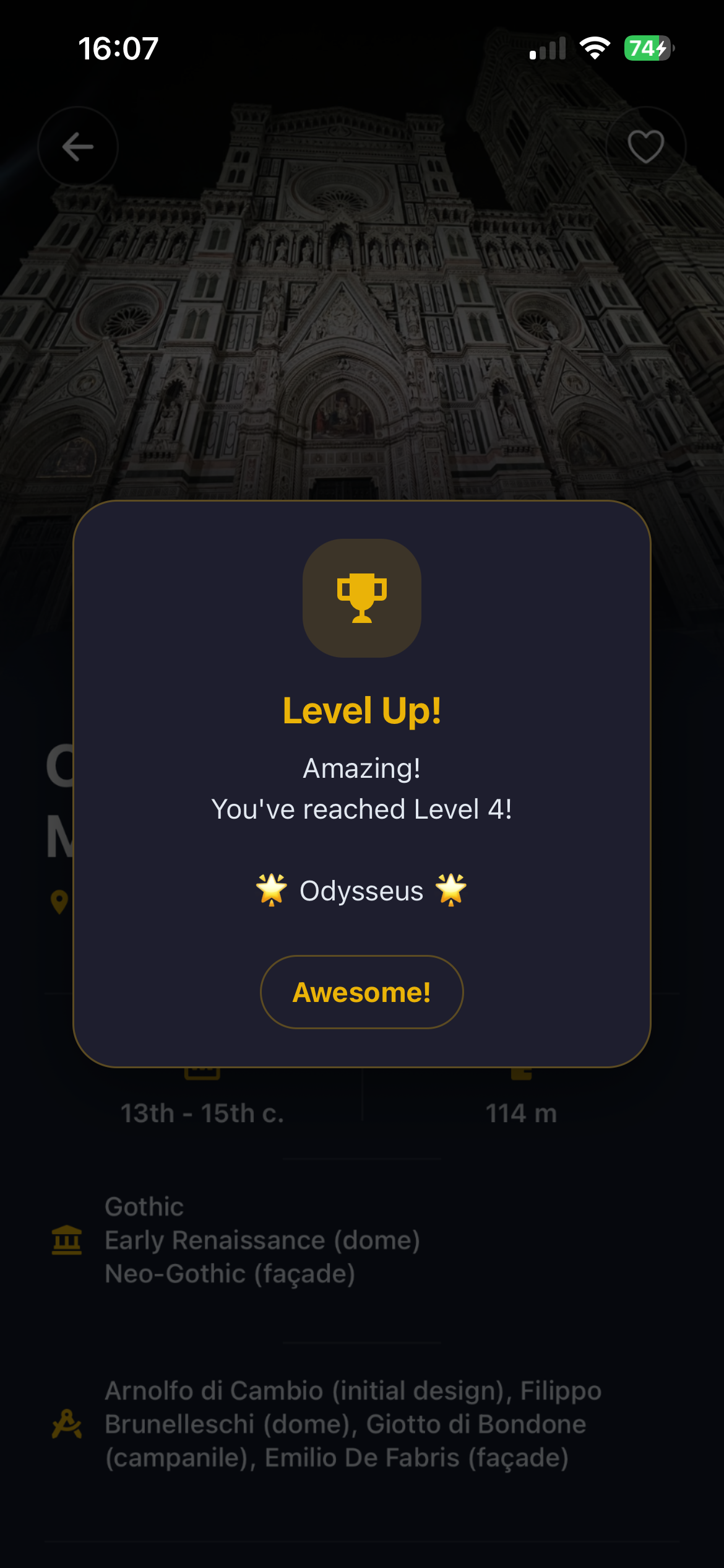 Vestigia AI multi-language historical storytelling