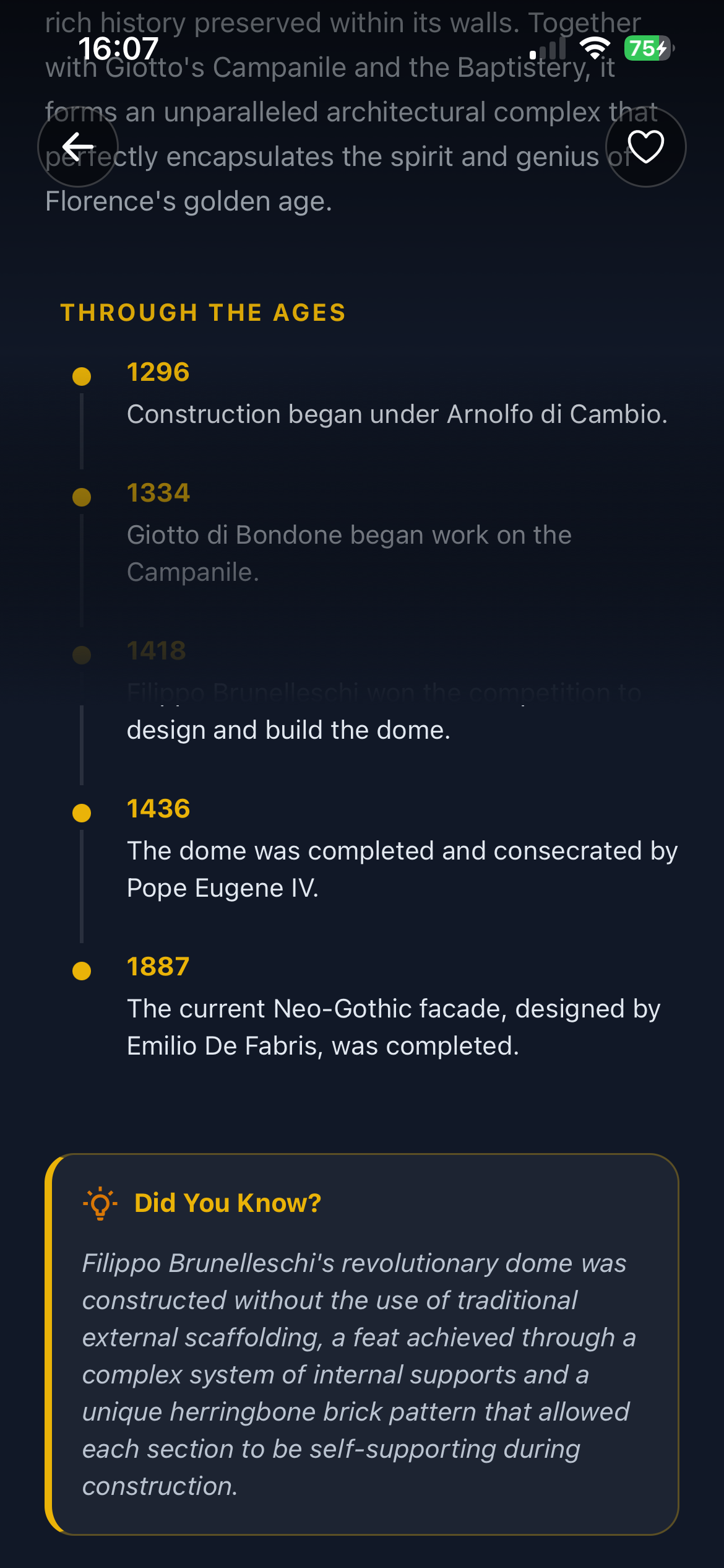 Vestigia AI decoding historical details and architecture styles